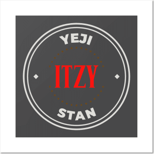 Itzy Hwang Yeji stan logo Posters and Art